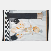 La Sultane - modieuze Art Deco Lady Theedoek (Horizontaal)