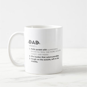 La superpuissance drôle de papa de tasse de