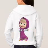 La Sweat - shirt à capuche de la petite fille Mash (Dos)