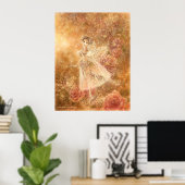 La Sylphide Art Print (Thuiskantoor)