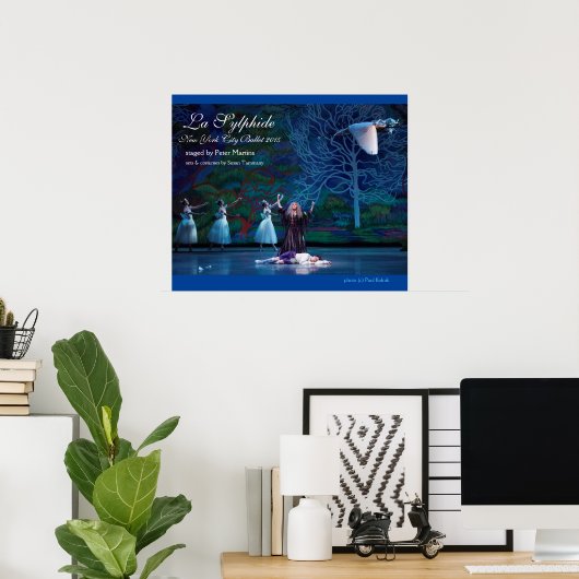 LA SYLPHIDE POSTER (Bureau à domicile)