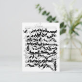 La symphonie des chats briefkaart (Staand voorkant)