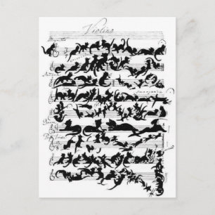 La symphonie des chats briefkaart