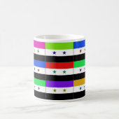 La Syrie Multihue marque la tasse (Centre)