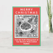 La Table De Dîner S'Effondre Sous Poids Carte De N (Devant)