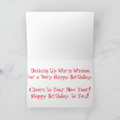 "La Table du White Starline" Carte d'anniversaire (Intérieur)