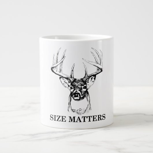 La taille importe tasse enorme (Devant)