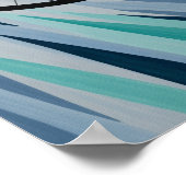 LA TANGENTE VIVE (The Sharp Tangent) Koel en Rega Poster (Hoek)