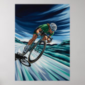 LA TANGENTE VIVE (The Sharp Tangent) Koel en Rega Poster (Voorkant)