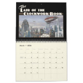 La tanière du calendrier de livre de rouages (Mar 2026)