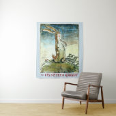 La tapisserie de lapin de velventine (En situation)