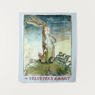 La tapisserie de lapin de velventine
