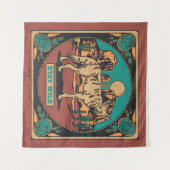 La Tapisserie de Stay Wild Coyote (Devant (Horizontal))