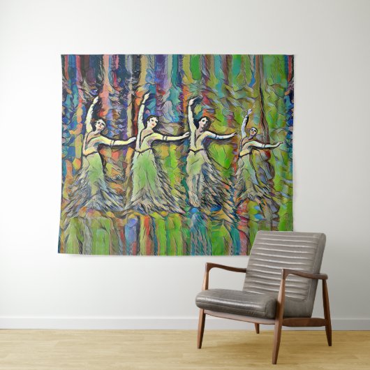 La Tapisserie des danseurs (En situation (horizontale))