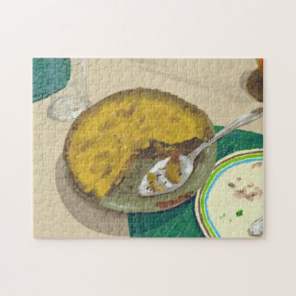 La tarte aux pommes de la mère de puzzle