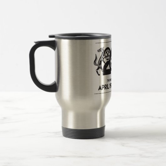 La tasse 2017 du voyageur d'AIFF (Gauche)