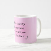 La tasse à café beauté, le pouvoir des femmes, le  (Devant droit)