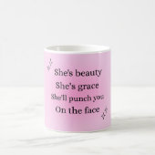 La tasse à café beauté, le pouvoir des femmes, le  (Centre)