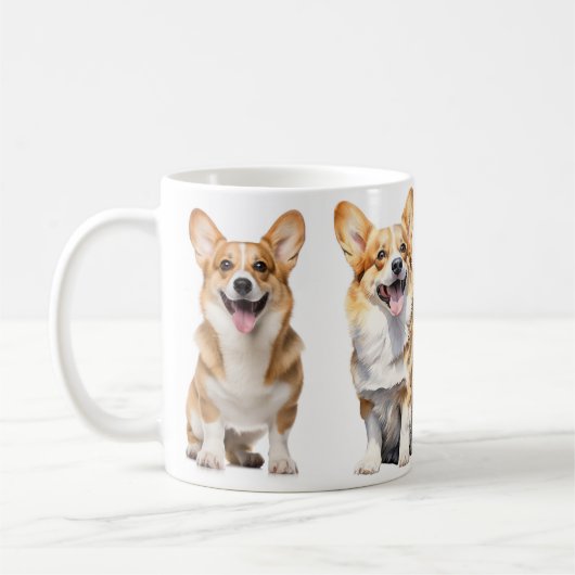 La tasse à café de Corgie lover (Gauche)