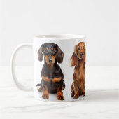 La tasse à café de l'amant de Dachshund (Gauche)