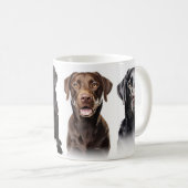 La tasse à café de l'amant du Black Lab (Devant droit)