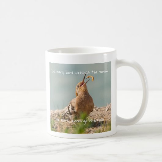 La tasse à café L'oiseau matinal (Droite)
