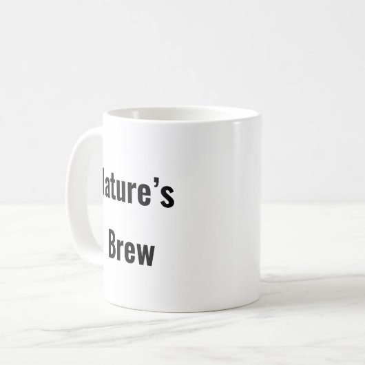 La tasse à café Nature’s Brew (Devant gauche)