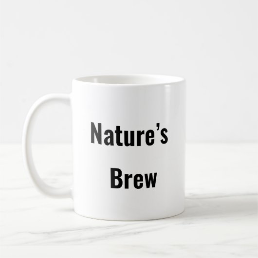 La tasse à café Nature’s Brew (Gauche)