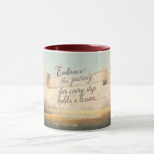 La tasse à citation inspirante (Centre)