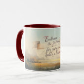 La tasse à citation inspirante (Devant gauche)