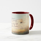 La tasse à citation inspirante (Devant droit)