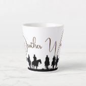La tasse à latte Brother Watch (Devant)