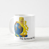 La tasse armoriale du registre 325g (11oz) (Devant gauche)