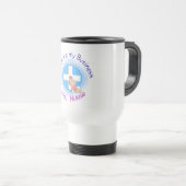 La tasse "bébés de voyage d'INFIRMIÈRE de NICU (Devant droit)