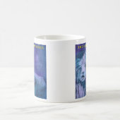 La tasse blanche classique d'album des masses de (Centre)