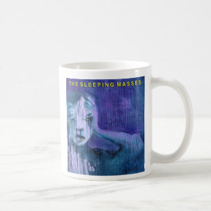 La tasse blanche classique d'album des masses de