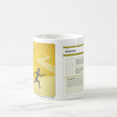 La tasse blanche classique d'archétype de mentor (Centre)