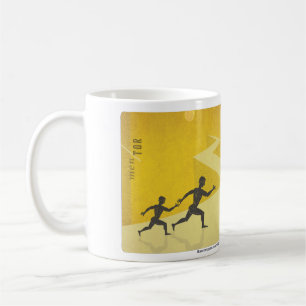 La tasse blanche classique d'archétype de mentor