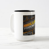 La tasse blanche classique Podcasting meilleure de (Devant gauche)