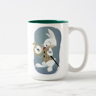 La tasse blanche de lapin