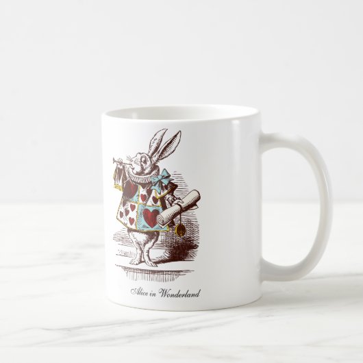 La tasse blanche de lapin (Droite)