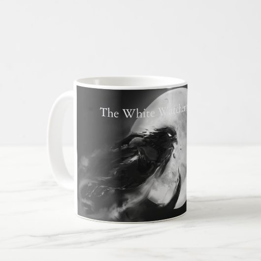 La tasse blanche d'observateur (Devant gauche)