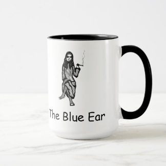 La tasse bleue d'oreille