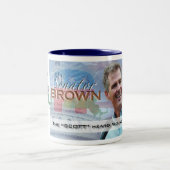 La tasse Brown du collecteur d'élection de Scott (Centre)