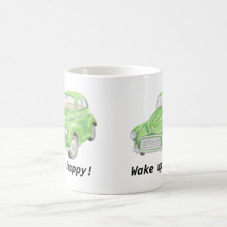 La tasse classique mineure d'art de voiture de