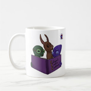 La tasse colossale de livre de cuisine de biscuit