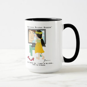 La tasse coréenne de K-Drame de Queen™ de drame