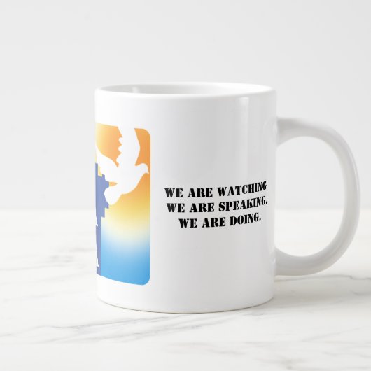 La tasse d'activistes d'AAWA (Droite)