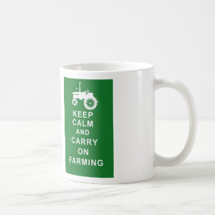 La tasse d'agriculteur MAINTIENNENT CALME POUR