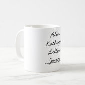 La tasse d'Alice (Devant gauche)